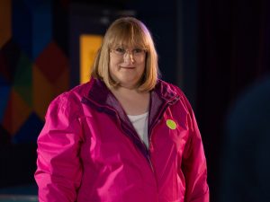 Annie Wallace as Sally St Claire in Hollyoaks