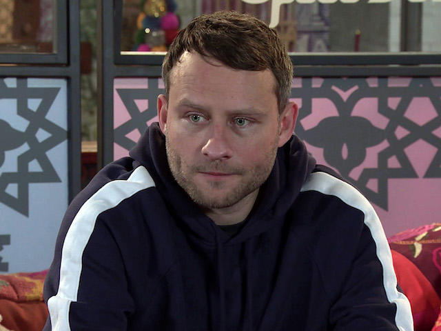 Paul on Coronation Street on December 28, 2020