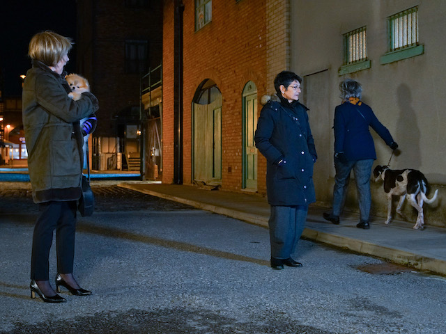 Elaine, Yasmeen and Evelyn on Coronation Street on January 22, 2021