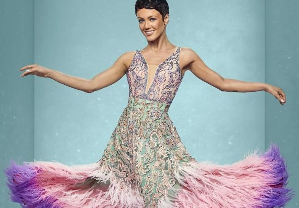 Lauren Oakley for Strictly Come Dancing