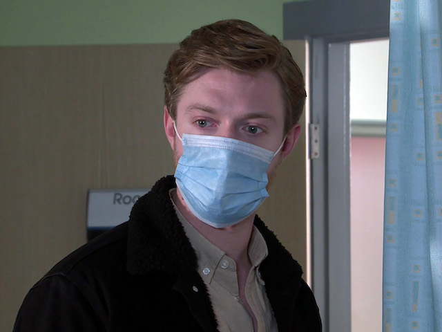 Daniel on Coronation Street on December 31, 2020