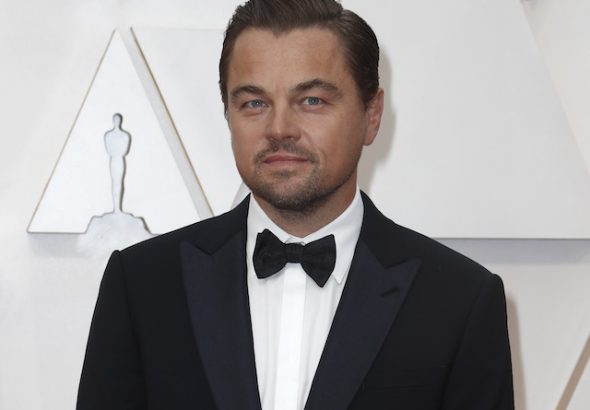 Leonardo DiCaprio pictured on February 9, 2020