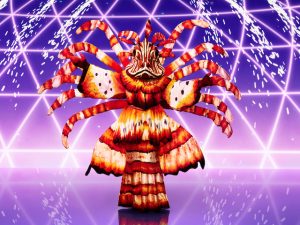 Will Young as Lionfish for The Masked Singer