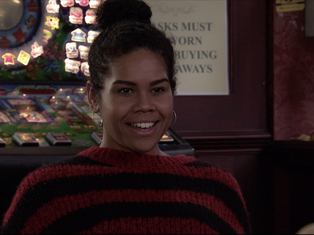 Grace on Coronation Street on January 22, 2021