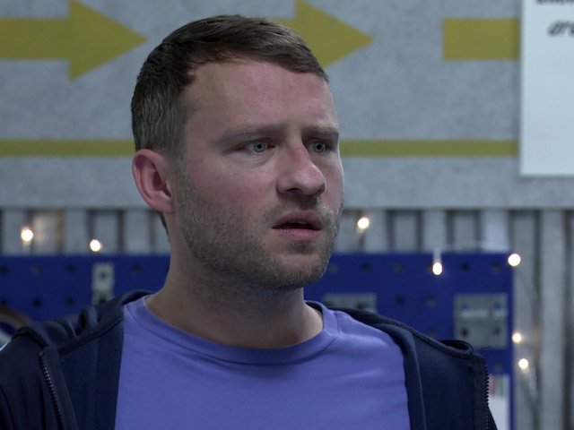 Paul on Coronation Street on December 21, 2020