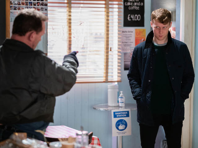 Billy and Jay on EastEnders on January 29, 2021