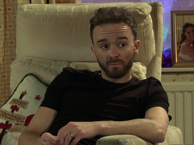 David on Coronation Street on December 21, 2020