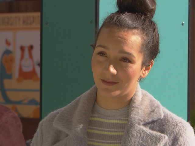 Cleo on Hollyoaks on December 1, 2020