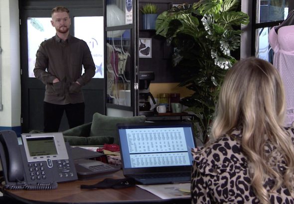 Gary on Coronation Street on April 23, 2021