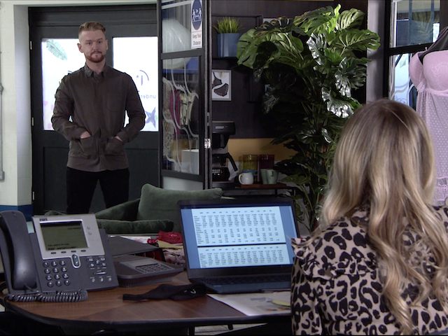 Gary on Coronation Street on April 23, 2021