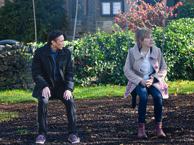 Laurel and Jai on Emmerdale on December 14, 2020