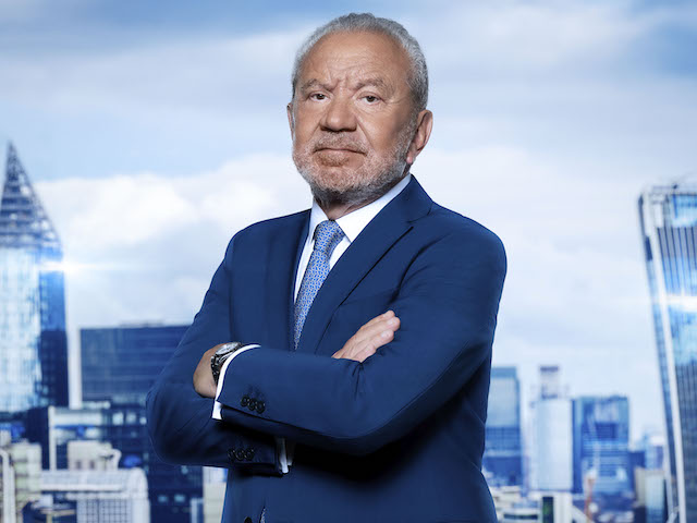 Lord Sugar for The Apprentice