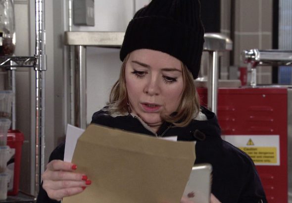 Abi on Coronation Street on February 15, 2021