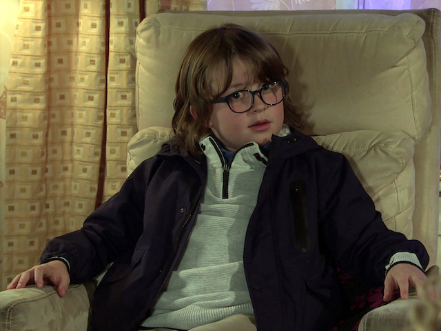 Sam on Coronation Street on December 21, 2020