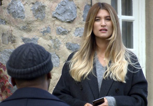Charley Webb as Debbie Dingle on Emmerdale