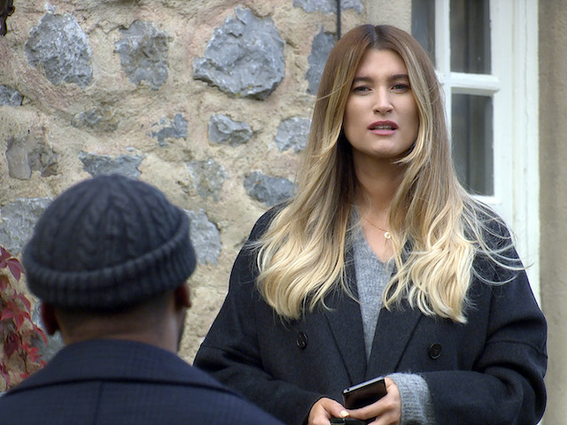 Charley Webb as Debbie Dingle on Emmerdale