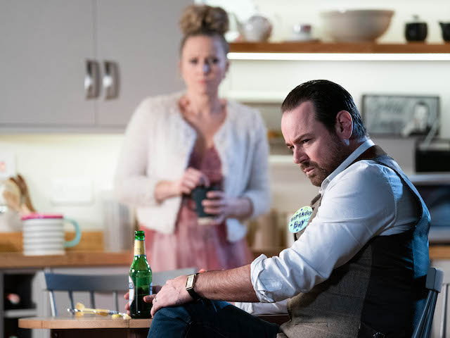 Linda and Mick on EastEnders on January 22, 2021