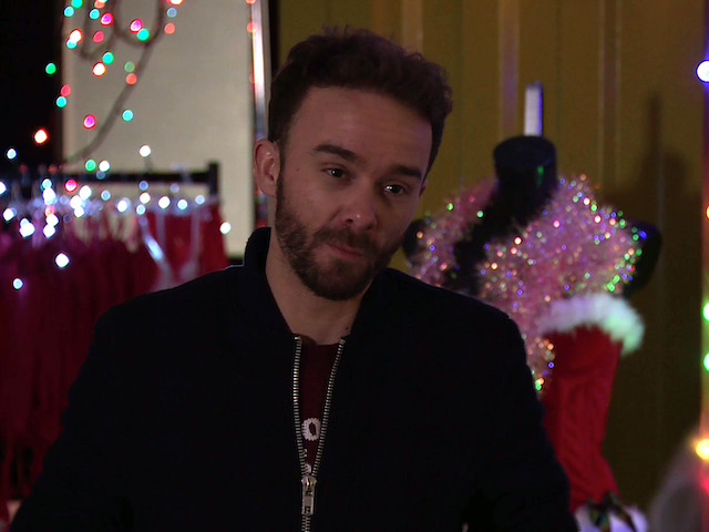 David on Coronation Street on December 25, 2020