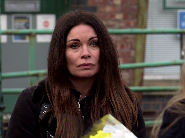 Jenny on Coronation Street on February 12, 2021