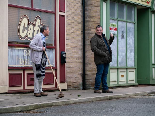 George on Coronation Street on March 3, 2021