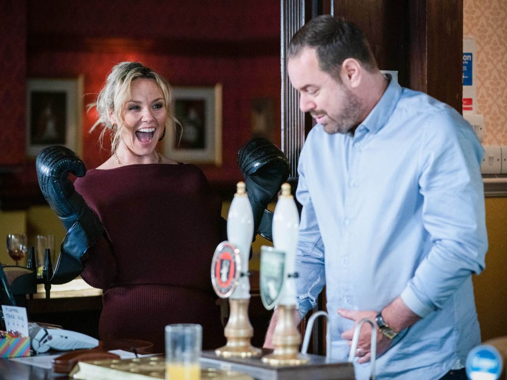Janine Butcher, Mick Carter