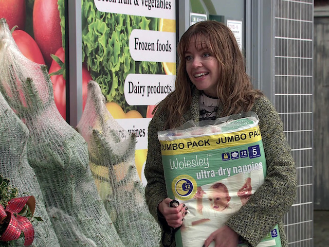 Leanne on Coronation Street on December 24, 2020