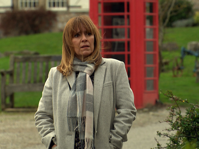 Rhona on Emmerdale on January 12, 2021