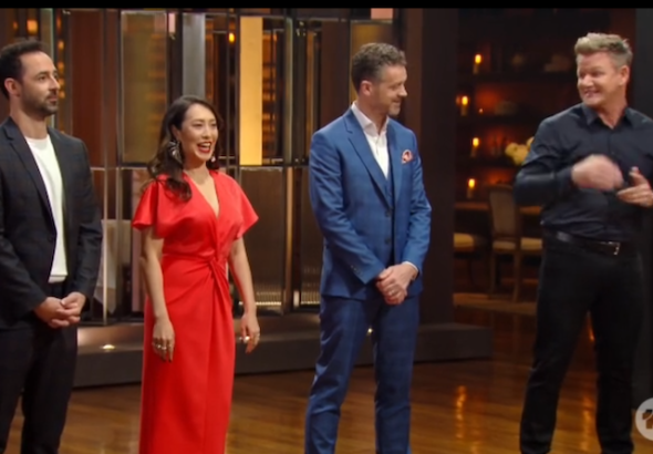 Jock Zonfrillo, Melissa Leong, Andy Allen and Gordon Ramsay for MasterChef Australia