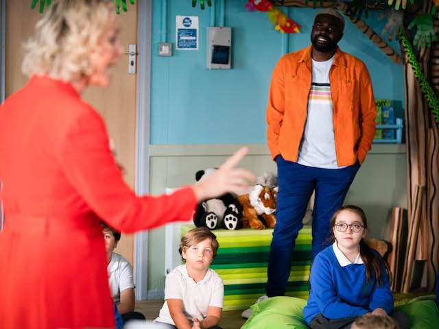 Charlie Brooks and Tabitha Byron on EastEnders