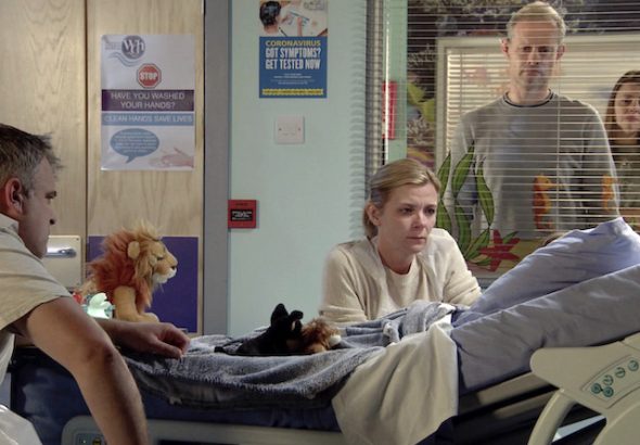 Steve and Leanne on Coronation Street on November 27, 2020