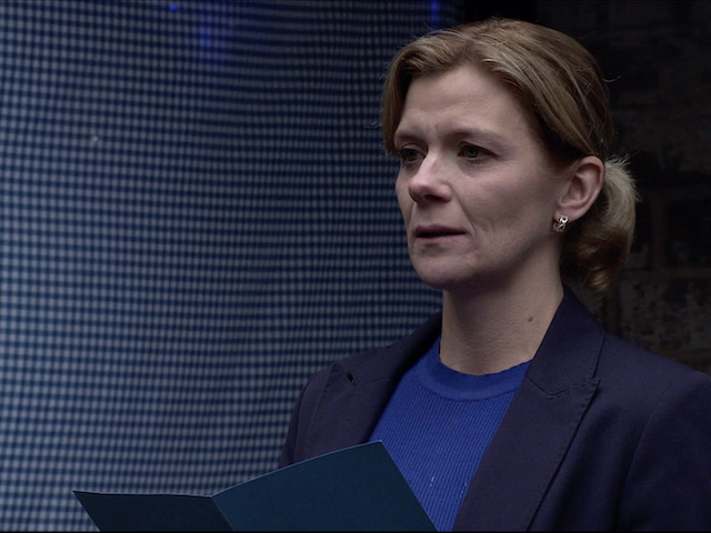 Leanne on Coronation Street on December 4, 2020