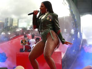 Megan Thee Stallion pictured on August 26, 2019