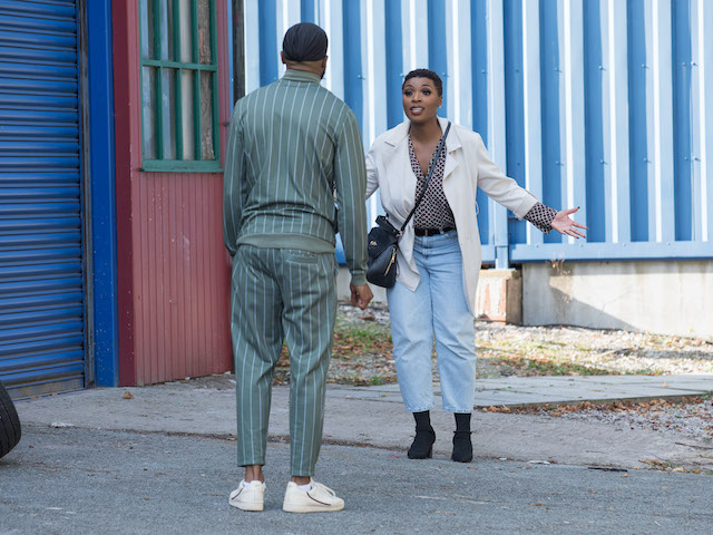 Toby and Celeste on Hollyoaks on November 23, 2020