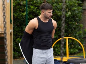Owen Warner as Romeo Nightingale on Hollyoaks