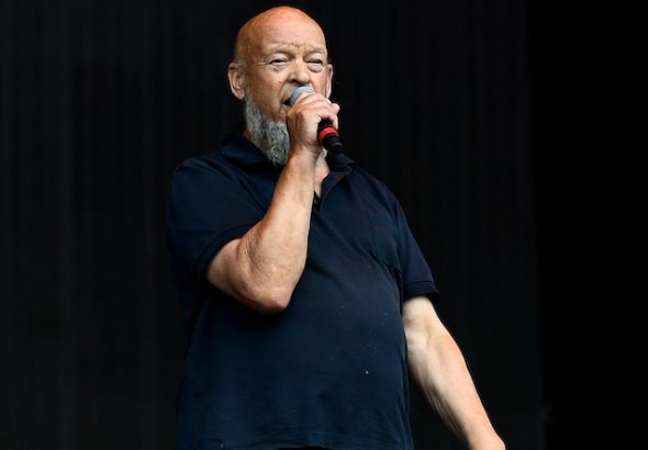 Michael Eavis pictured on June 24, 2017