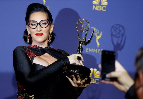Michelle Visage at the 70th Primetime Emmy Awards on September 17, 2018
