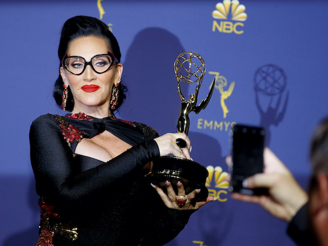Michelle Visage at the 70th Primetime Emmy Awards on September 17, 2018