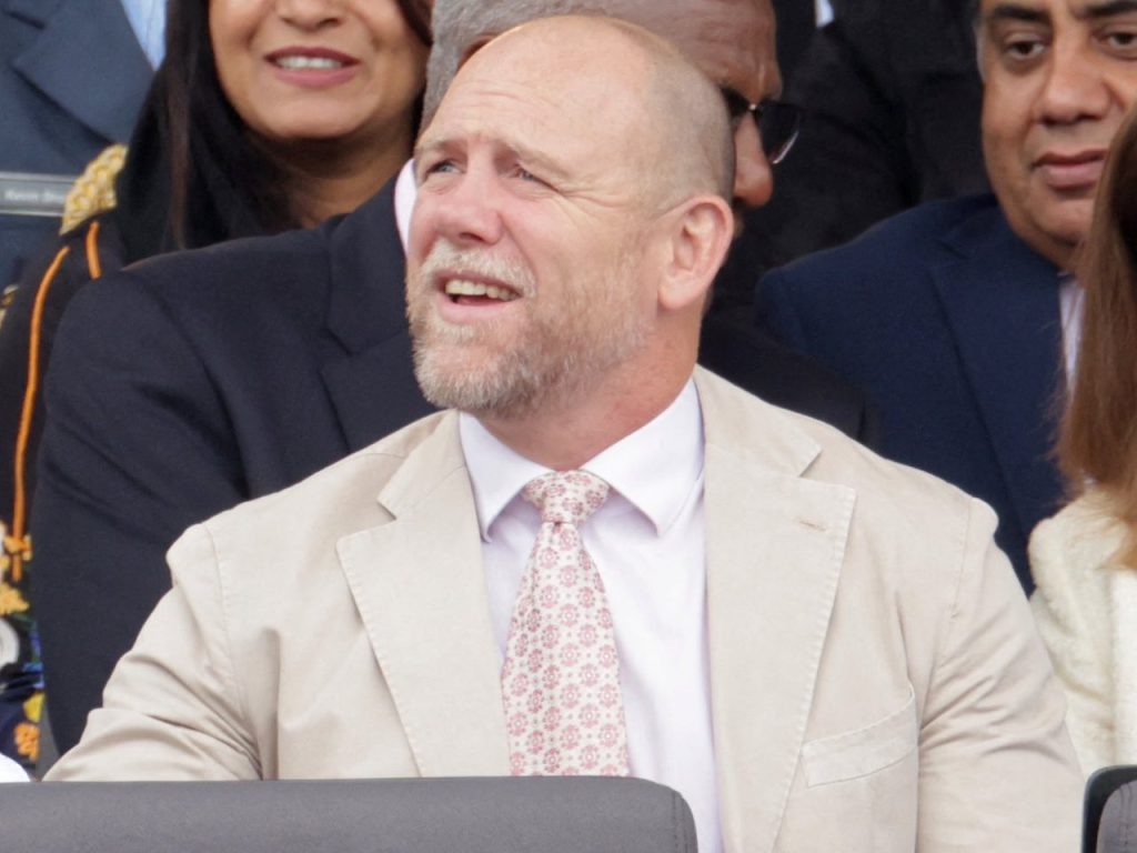Mike Tindall pictured on June 5, 2022