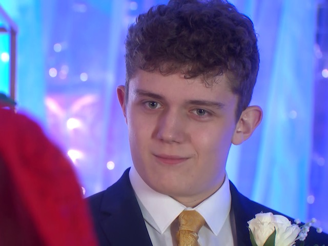Tom on his wedding day on Hollyoaks on December 29, 2020
