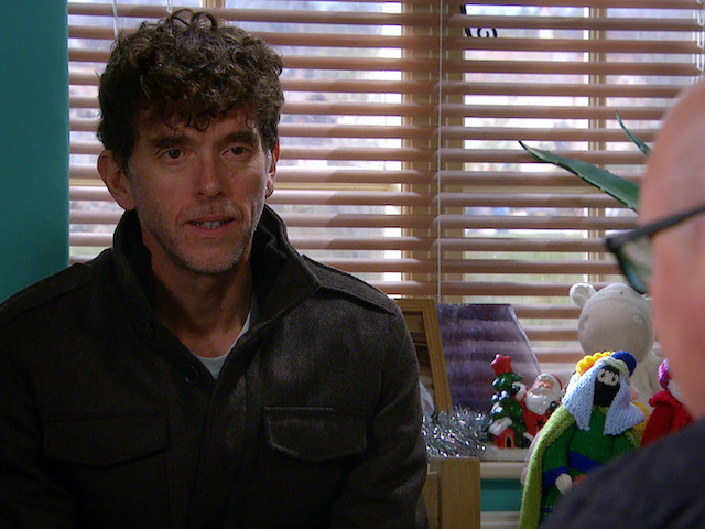 Marlon and Paddy on Emmerdale on December 29, 2020