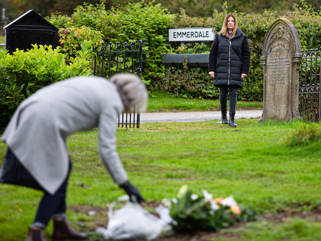 Harriet on Emmerdale on December 9, 2020