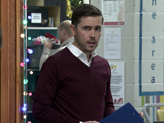 Todd on Coronation Street on December 21, 2020