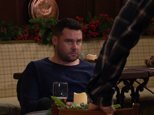 Mack and Aaron on Emmerdale on January 6, 2021