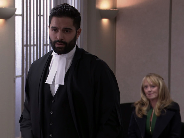 Imran asks the judge for leniency on Coronation Street on January 8, 2021