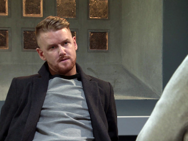 Gary on Coronation Street on January 1, 2021