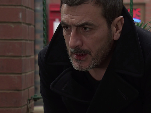Peter on Coronation Street on December 28, 2020