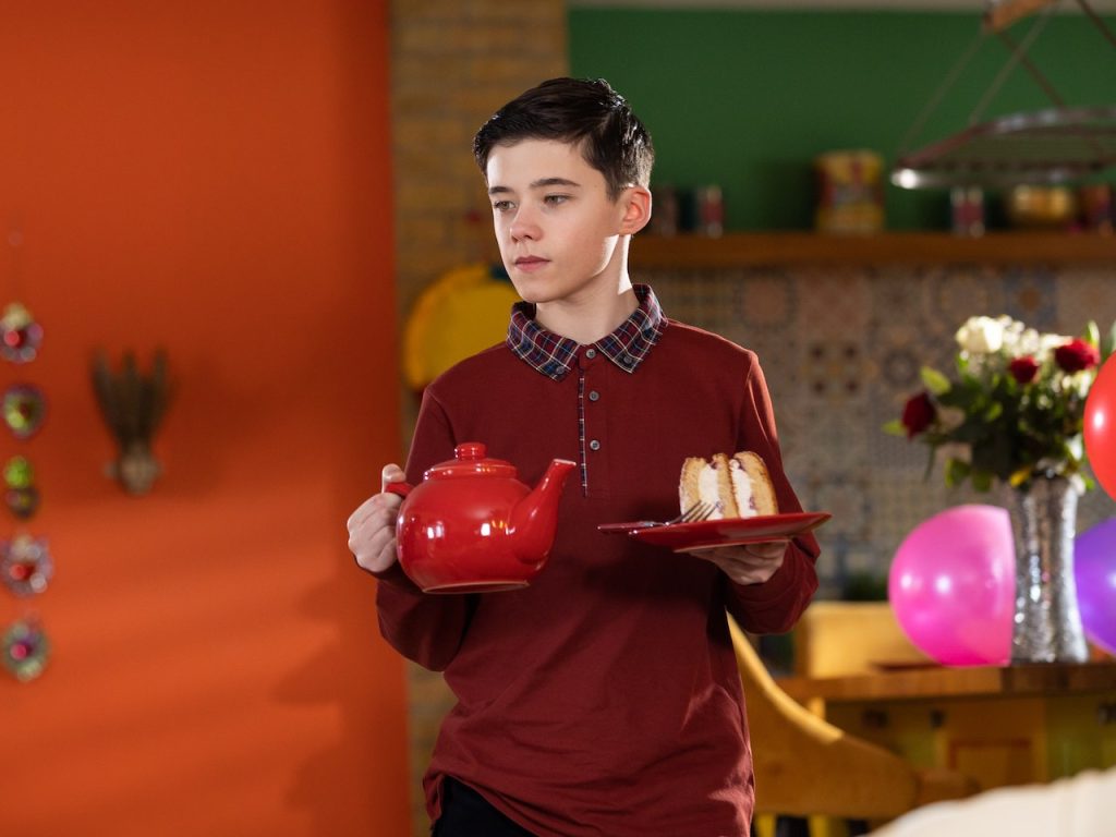 Jayden Fox as Bobby Costello on Hollyoaks