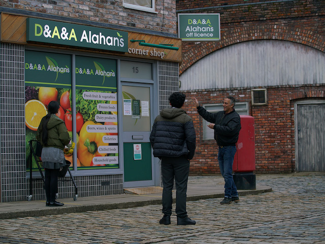 Asha and Aadi on Coronation Street on January 13, 2021