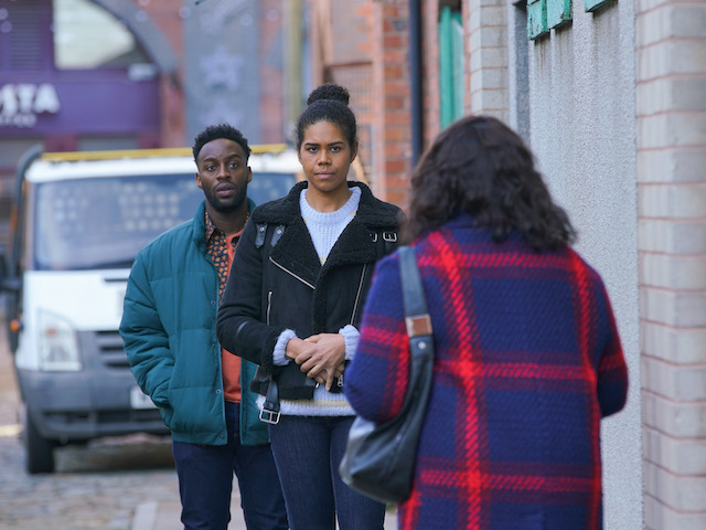 Michael attends Grace's scan on Coronation Street on January 6, 2021