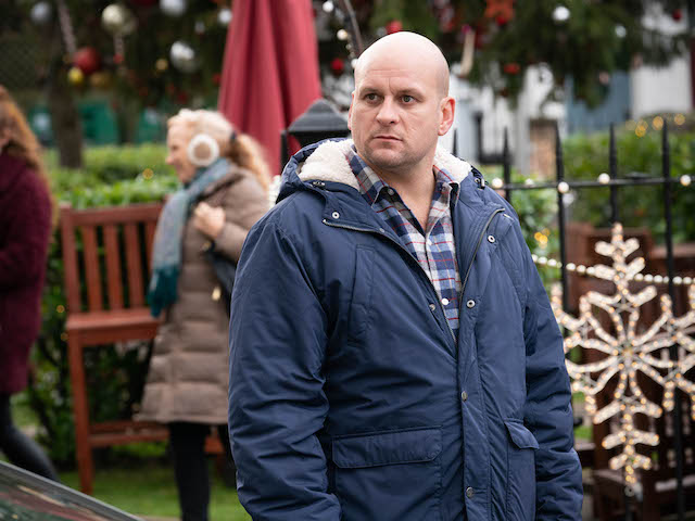 Stuart on EastEnders on January 1, 2021